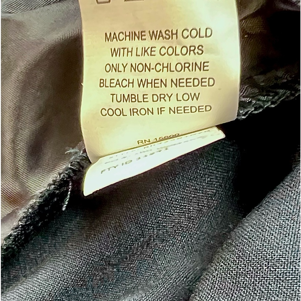 Briggs New York Comfort Waistband Navy Blue Pants Hidden Elastic Wpockets 14 NWT - Picture 3 of 13
